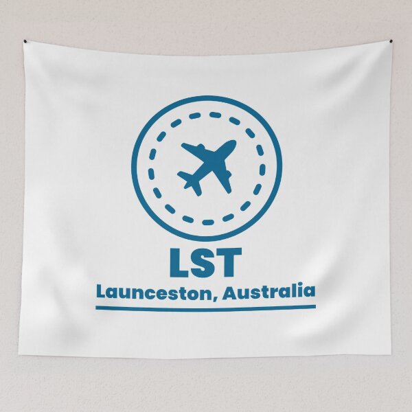 Item preview, Destination Launceston Airport Code LST designed and sold by HolidayTees.