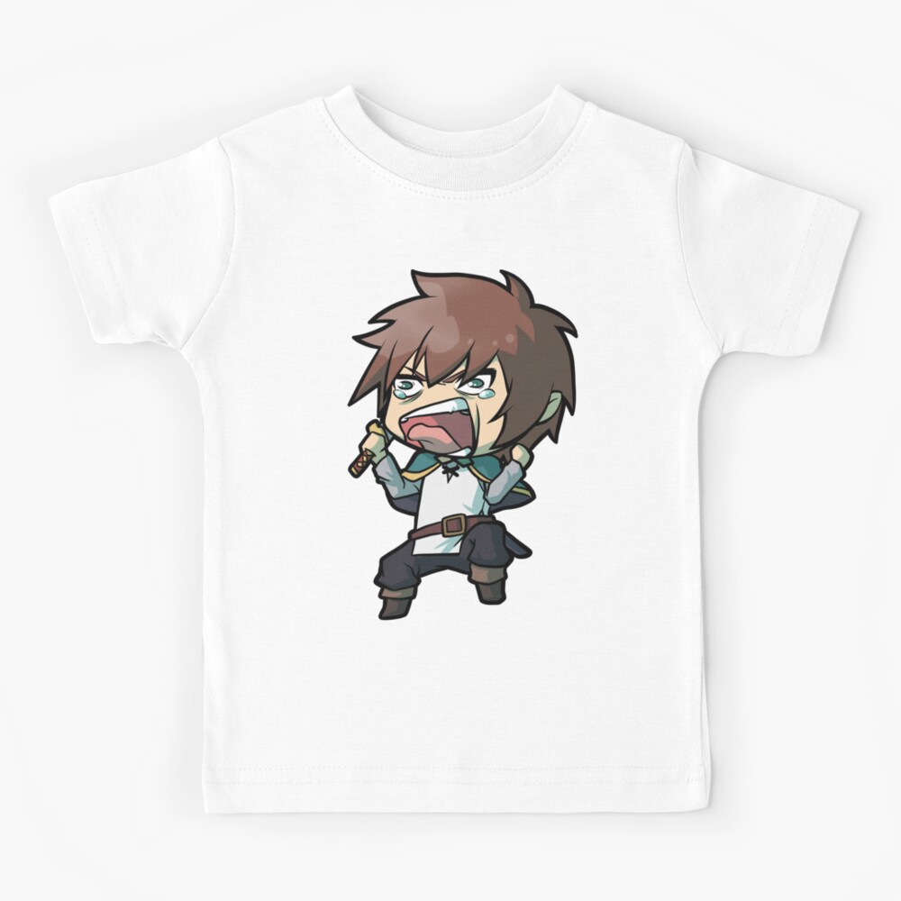 Mens Best Sato Anime Chibi Kazuma Gift For Movie Fans Toddler T-Shirt