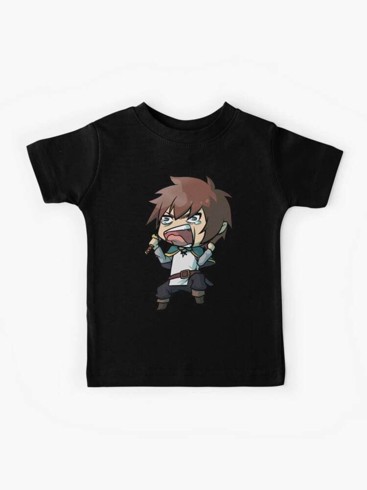 Mens Best Sato Anime Chibi Kazuma Gift For Movie Fans Toddler T-Shirt
