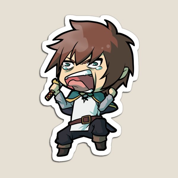 Chibi Kazuma Sato - Konosuba Anime - Magnet