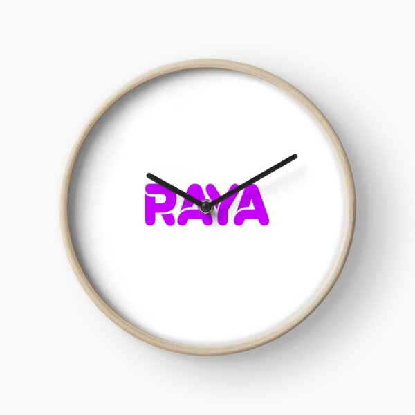 Raya Clocks Redbubble