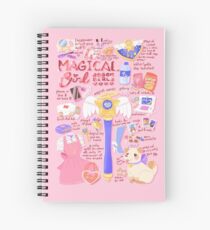 Magical Girl Essentials! Spiral Notebook
