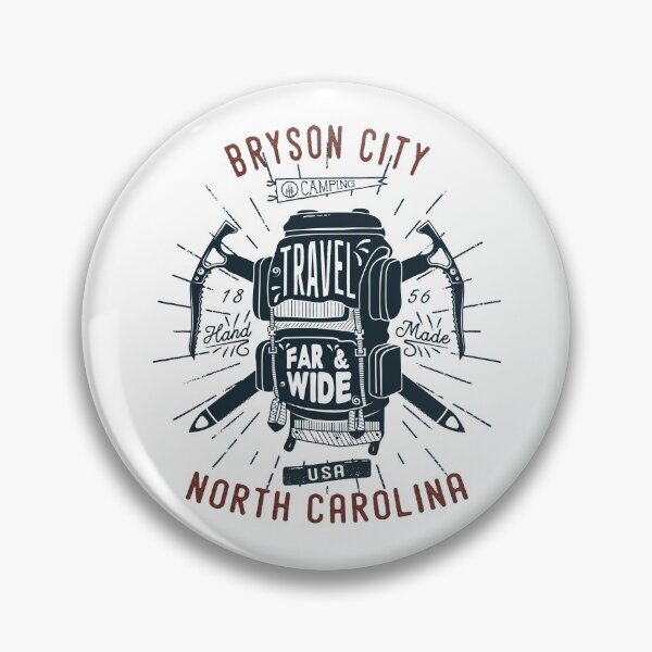 Item preview, Bryson City North Carolina Backpack Gear Retro designed and sold by KrisSidDesigns.