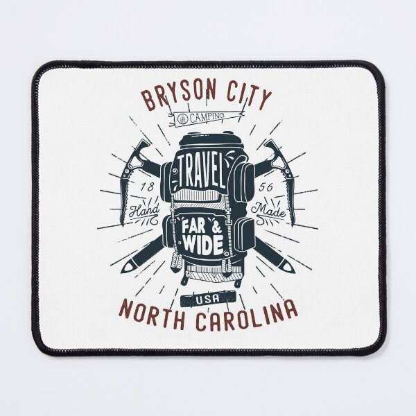 Item preview, Bryson City North Carolina Backpack Gear Retro designed and sold by KrisSidDesigns.