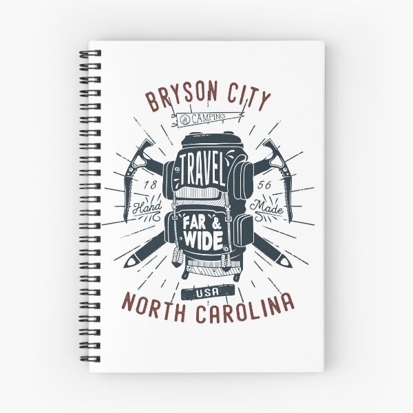 Item preview, Bryson City North Carolina Backpack Gear Retro designed and sold by KrisSidDesigns.