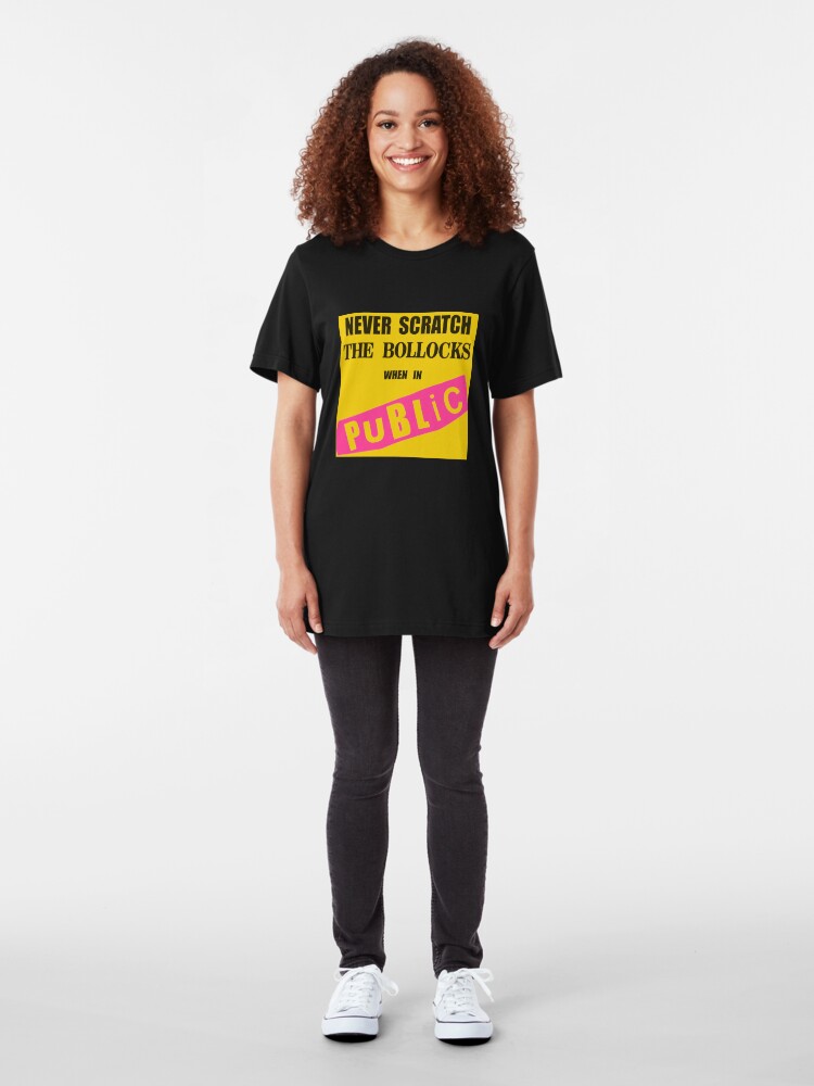 Alternate view of Polite Punk Wear Slim Fit T-Shirt