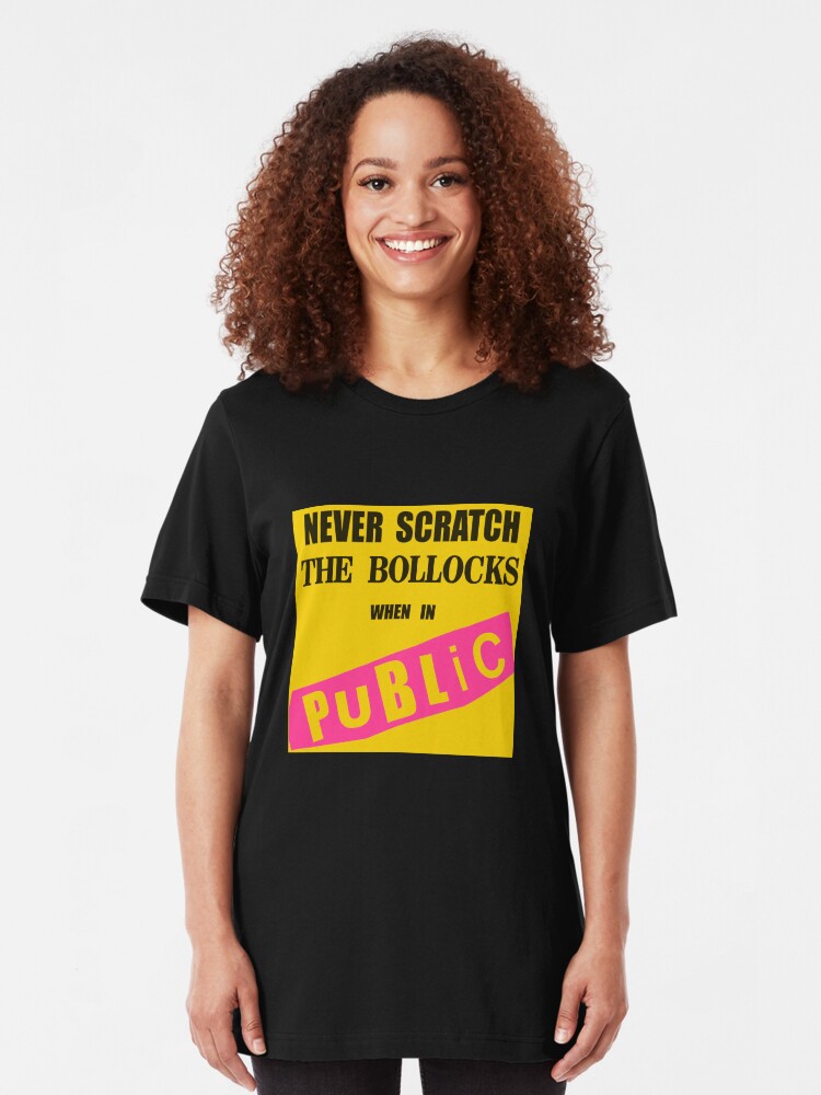 Alternate view of Polite Punk Wear Slim Fit T-Shirt