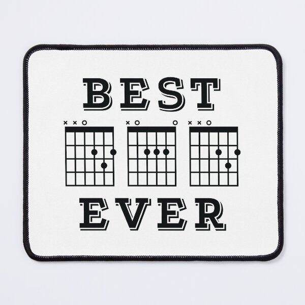 Item preview, Best Dad Ever Guitar DAD Chords Tab Light Theme designed and sold by nightsworthy.
