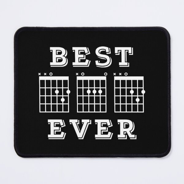 Item preview, Best Dad Ever Guitar DAD Chords Tab Dark Theme designed and sold by nightsworthy.