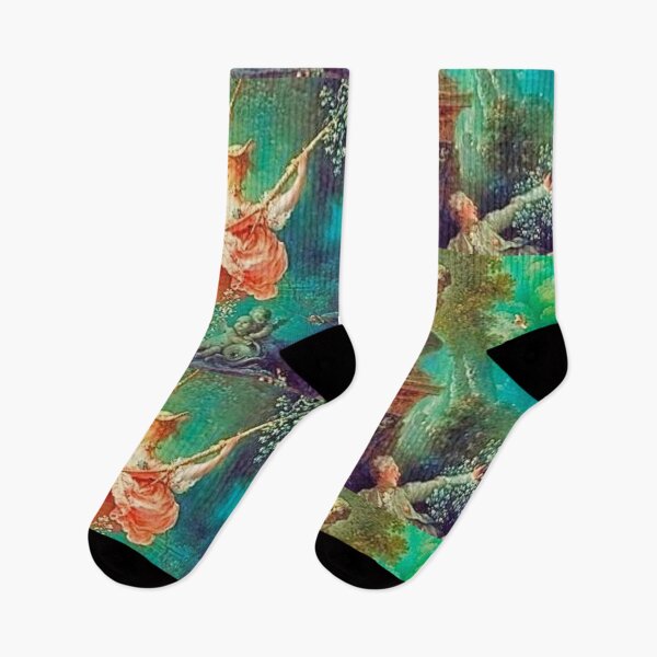 Item preview, “The Swing,” 1767 by Fragonard or The Happy Accidents of the Swing. designed and sold by CristalleLisa.