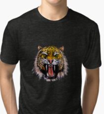 Tekken - Heihachi Tiger Tri-blend T-Shirt