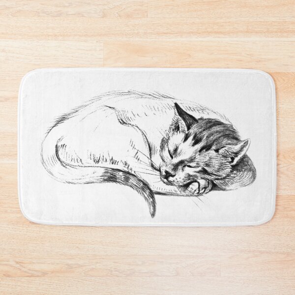 Item preview, SLEPPING KITTY designed and sold by bohokitty.