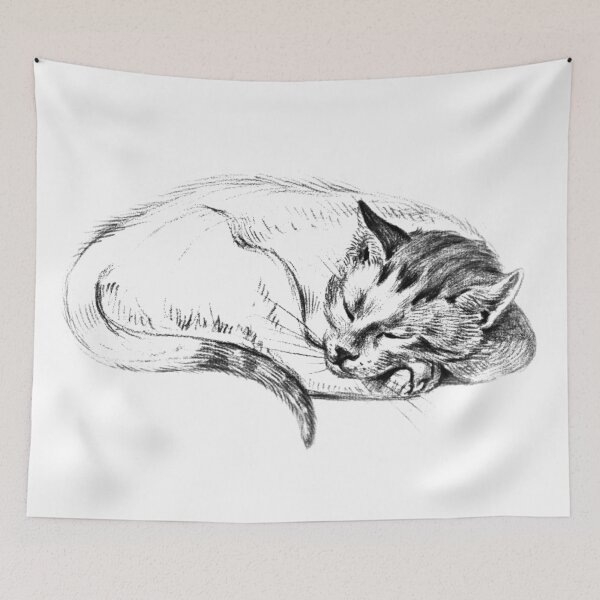 Item preview, SLEPPING KITTY designed and sold by bohokitty.