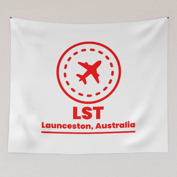 Item preview, Destination Launceston Airport Code LST designed and sold by HolidayTees.