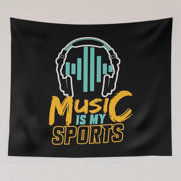 Item preview, Music is my Sports Musician Producer Artist Audio Engineer  designed and sold by FidelmaShop.