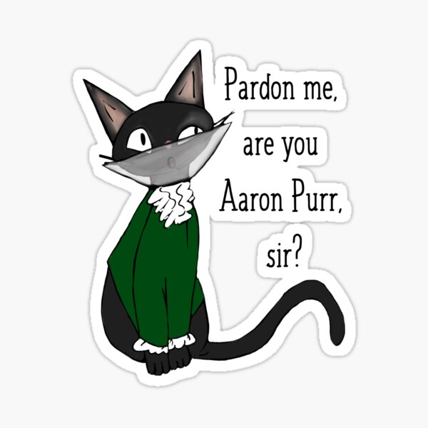 Hameowton vs. Purr Cat Shirt - Hamilton and Burr