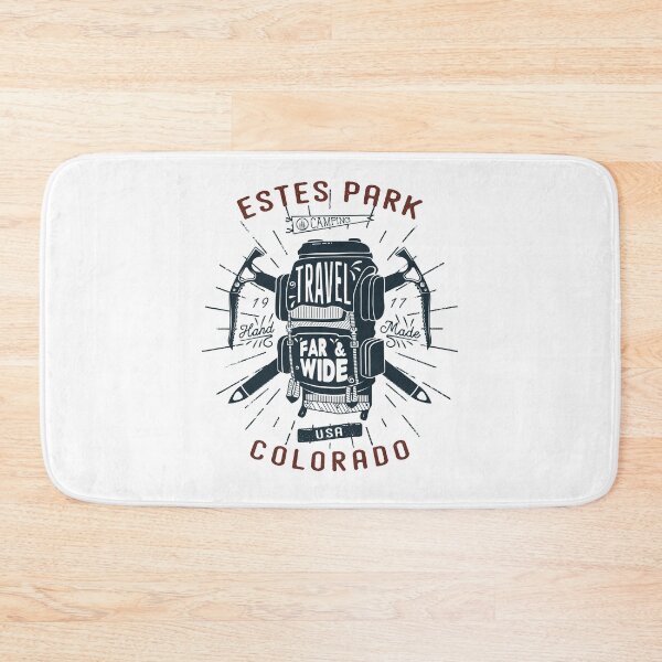 Item preview, Estes Park Colorado Backpack Gear Retro designed and sold by KrisSidDesigns.