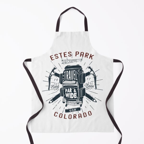 Item preview, Estes Park Colorado Backpack Gear Retro designed and sold by KrisSidDesigns.