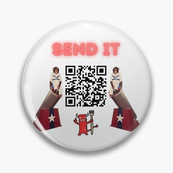 Item preview, " Send It " QR code design designed and sold by QRcodeTees.