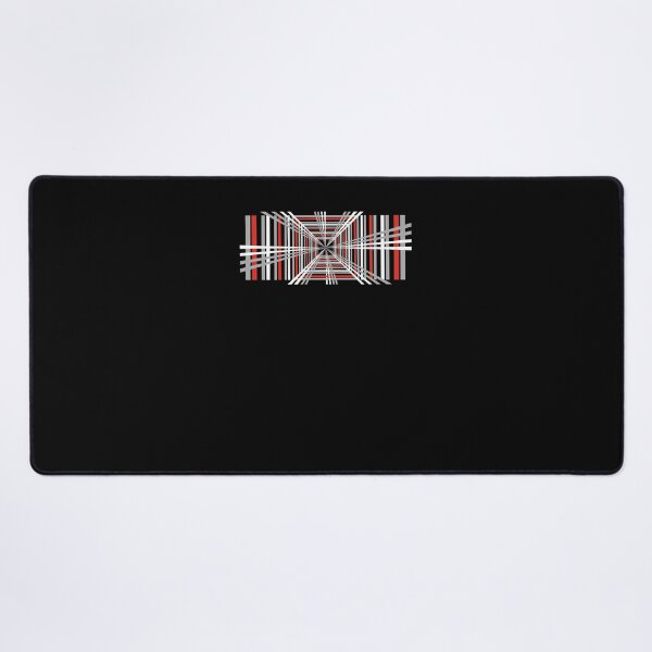 Plaid Tesla Model S Design Desk Mat