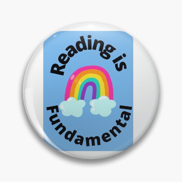 Item preview, Reading is Fundamental Blue designed and sold by jaimereadscraft.