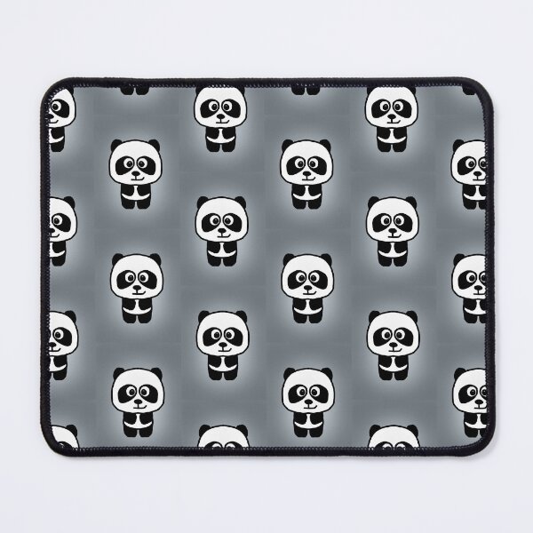 Item preview, Grinning Panda on Gray designed and sold by Amanda Roos.