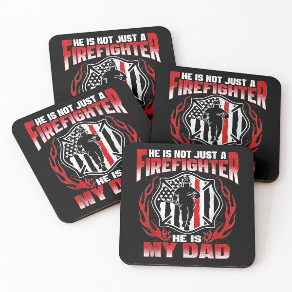 Item preview, My Dad Is A Firefighter Hero Proud Fire Son Daughter  designed and sold by AdonisShop.