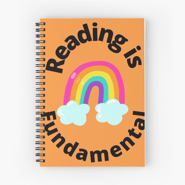 Item preview, Reading is Fundamental Orange designed and sold by jaimereadscraft.