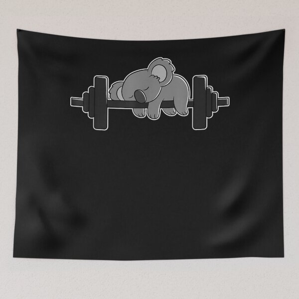Item preview, Koala Bear Workout and Weight Lifting Gym designed and sold by ZacharyMarcus.