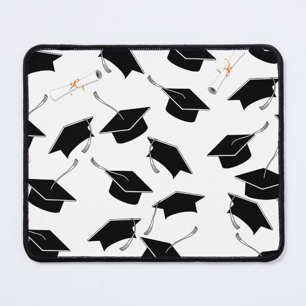 Item preview, Grad Caps and Diploma Pattern designed and sold by Gravityx9.