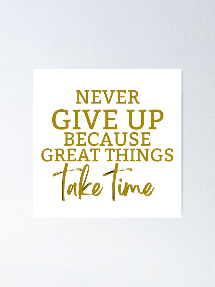 Gold Lettering Motivational Quotes For Life Poster for Sale by  Tiffanyava001