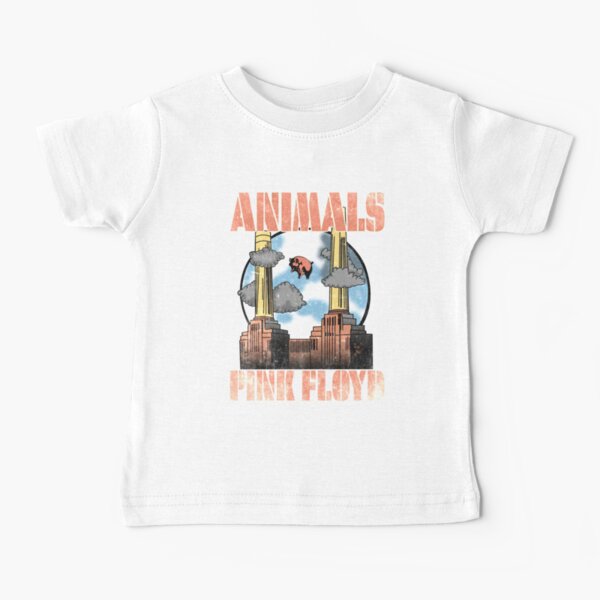 Band Pink Floyd Animals Flying Pig Baby T-Shirt
