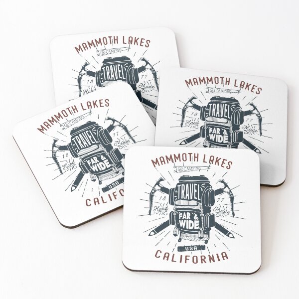 Item preview, Mammoth Lakes California Backpack Gear Retro designed and sold by KrisSidDesigns.