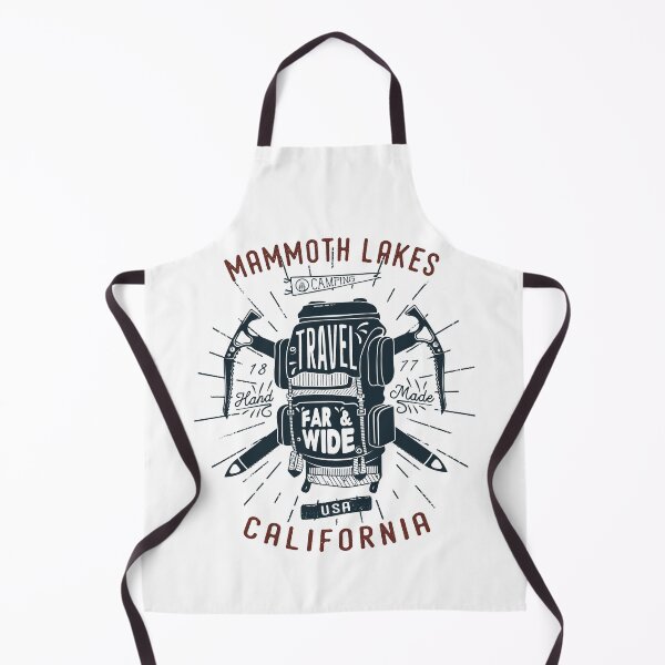 Item preview, Mammoth Lakes California Backpack Gear Retro designed and sold by KrisSidDesigns.