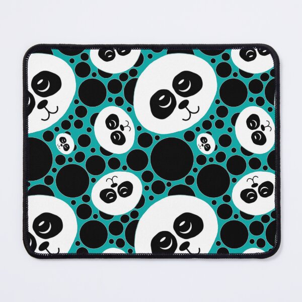 Item preview, Panda Polka Dot Pattern - Turquoise designed and sold by Amanda Roos.