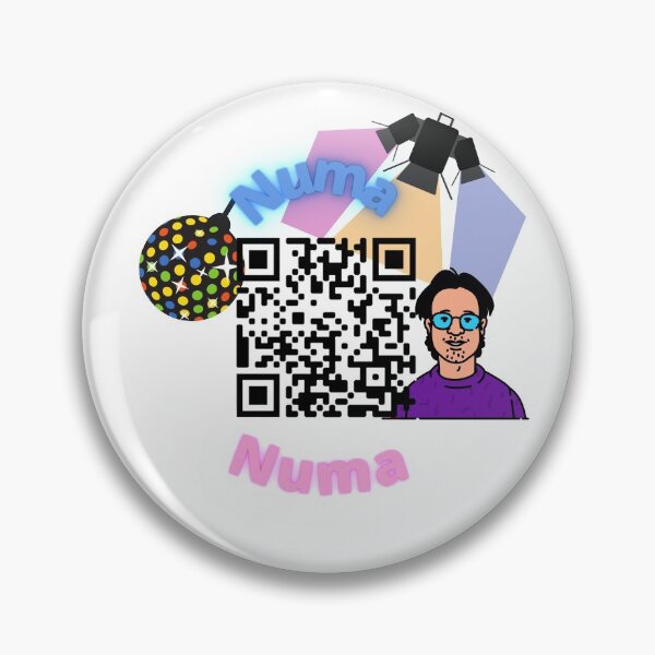 Item preview, " Numa Numa " QR code design designed and sold by QRcodeTees.