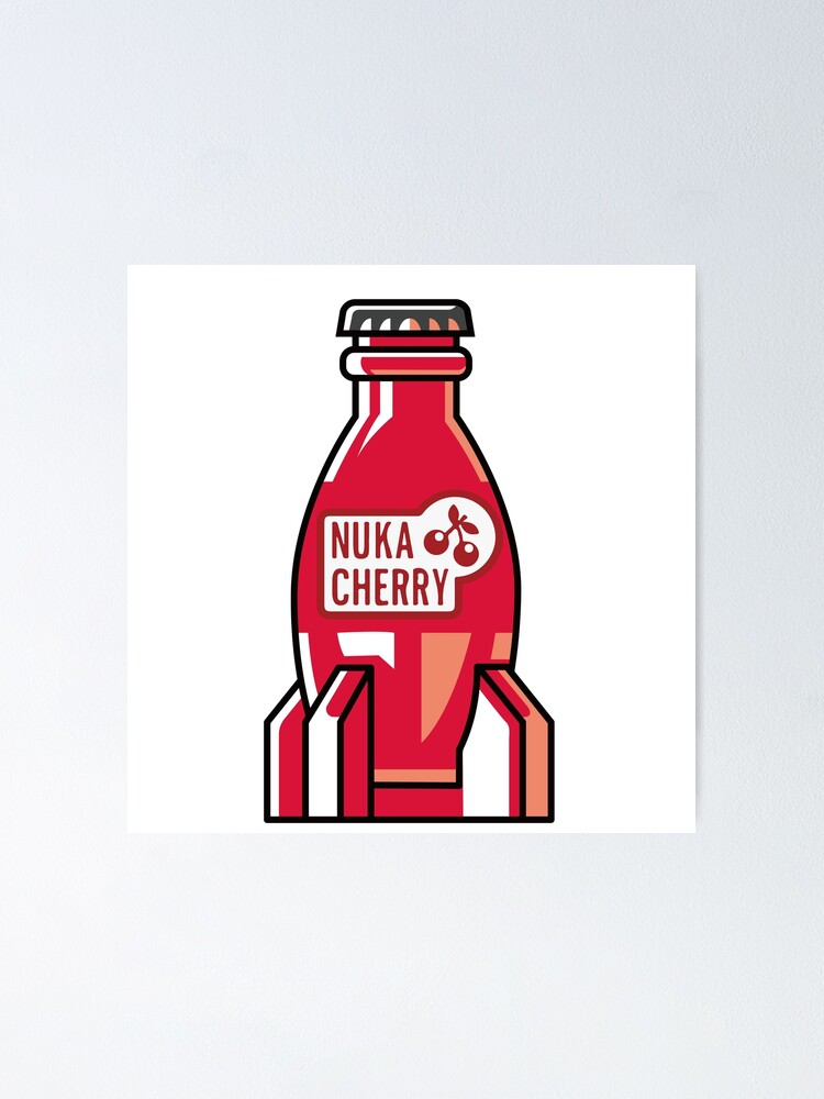 Fallout Nuka cola cherry Poster for Sale by scaro-ff