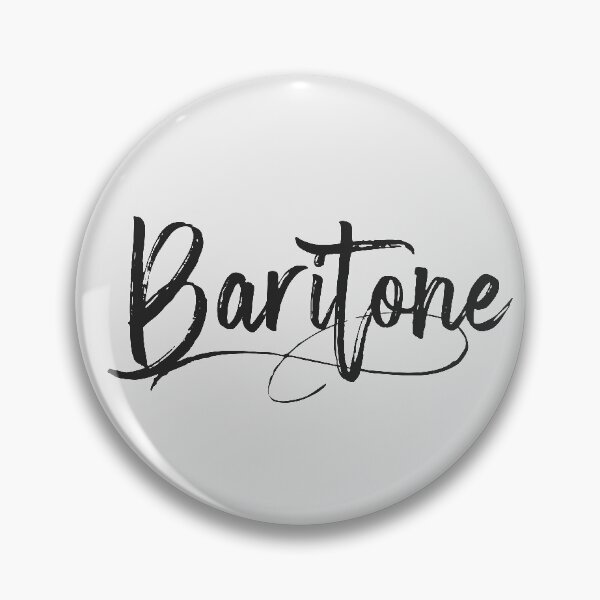 Item preview, Baritone Script Style - Black designed and sold by vabrown89.