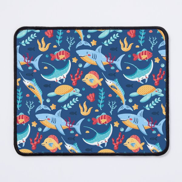 Item preview, Amazing Marine Pattern designed and sold by Vector Scout Lab.