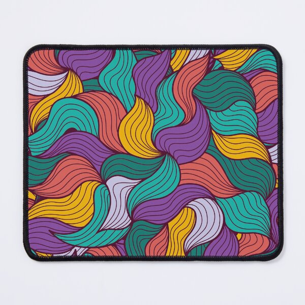 Item preview, Colorful Wavey Pattern designed and sold by Vector Scout Lab.
