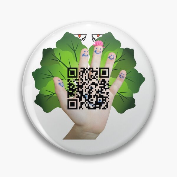 Artikelvorschau, "Salatfinger" QR-Code-Design entworfen und verkauft von QRcodeTees.