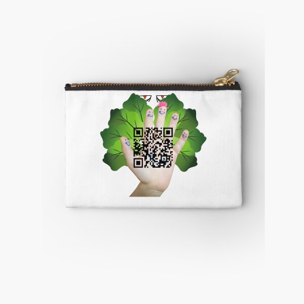 Item preview, " Salad Fingers " QR code design designed and sold by QRcodeTees.