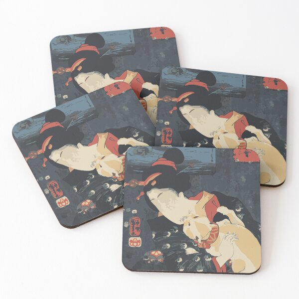 Item preview, Kimono Kitty Sticker designed and sold by Jonathan  Cabuyadao.