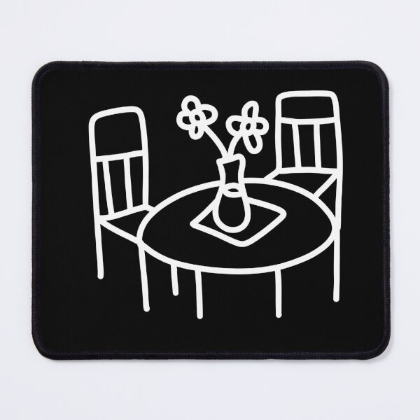 Item preview, Simple line drawing kitchen table designed and sold by allopopdesign.