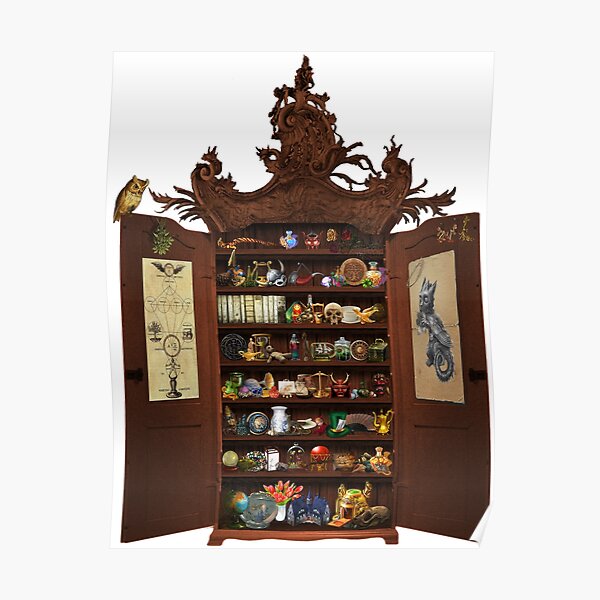 A Curious Curiosity Cabinet Poster