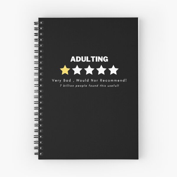 Item preview, Adulting Would Not Recommend designed and sold by Nxt-Lvl-Awesome.