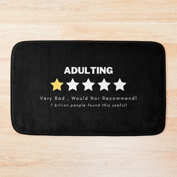 Item preview, Adulting Would Not Recommend designed and sold by Nxt-Lvl-Awesome.