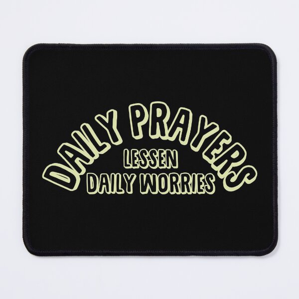 Item preview, Daily Prayers Lessen Daily Worries designed and sold by Andantino.