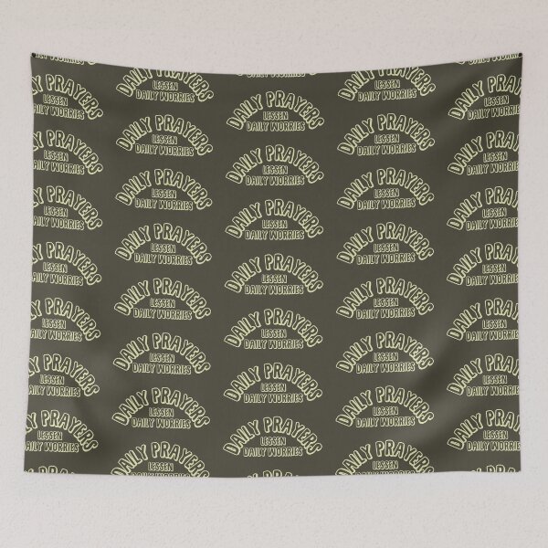 Item preview, Daily Prayers Lessen Daily Worries designed and sold by Andantino.