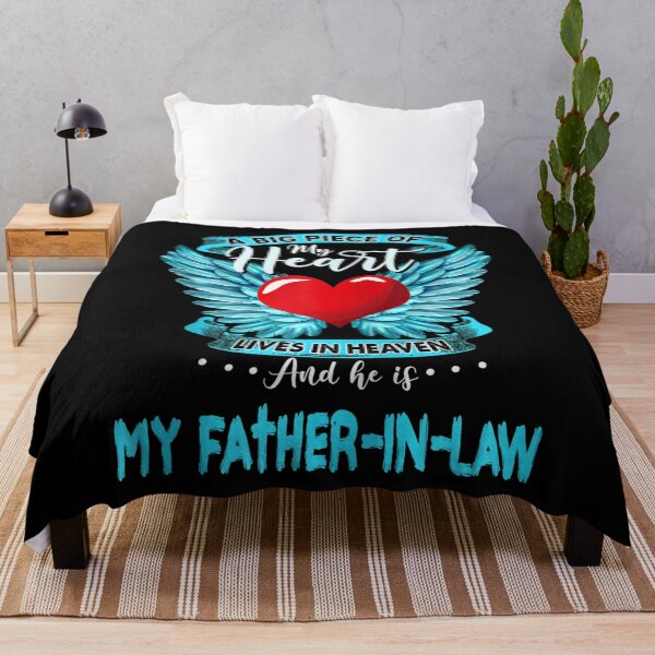 Item preview, A Big Piece Of My Heart Lives In Heaven He Is Father In Law Zip Hoodie designed and sold by CuthbertShop.